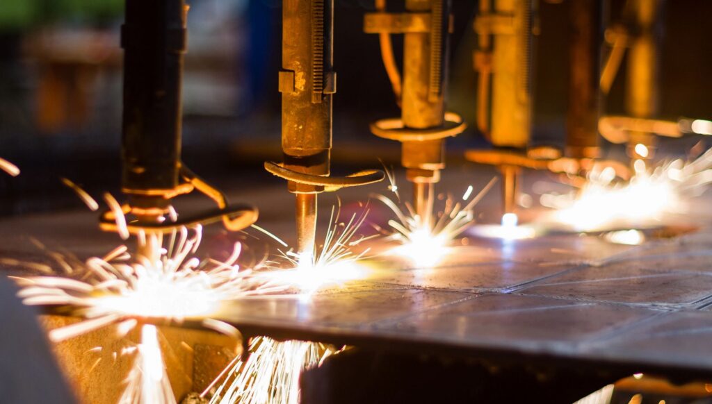 Laser cutting proccess